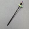 Vintage wood hairpin crystal hair stick Wicca accessories hair accessories  witches wand witch staff altar decoration gift