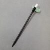 Vintage wood hairpin crystal hair stick Wicca accessories hair accessories  witches wand witch staff altar decoration gift