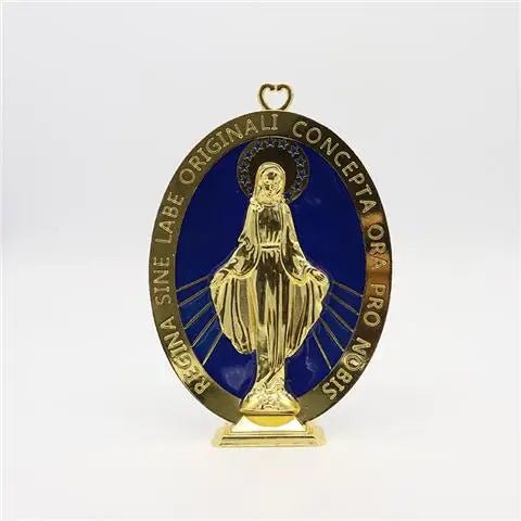 Virgen Maria Icon Catholic Church Utensils Jesus Cross Home Decor Christ Mother Mary Statues Orthodox Crucifixo Priest