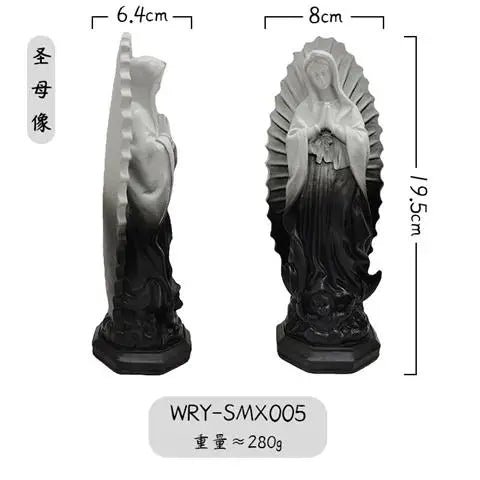 Virgin Guadalupe Resin Home Decoration Church Utensils Catholic Orthodox Statue