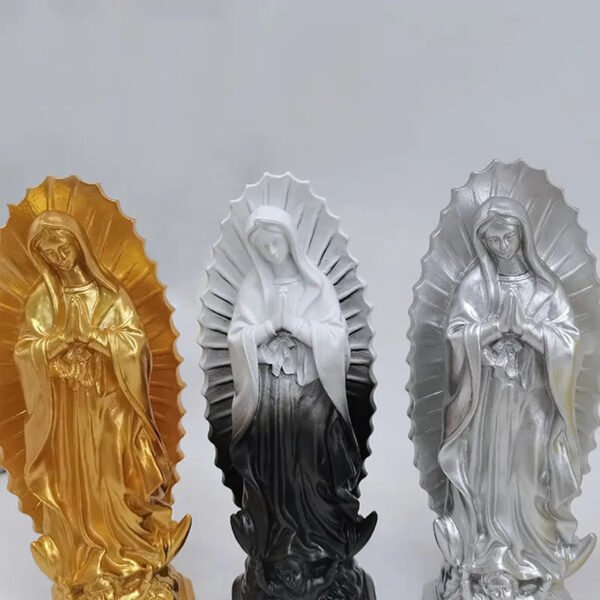 Virgin Guadalupe Statue Church Utensils Catholic Home Decoration
