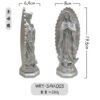 Virgin Guadalupe Statue Church Utensils Catholic Home Decoration