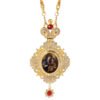 Virgin Mary Necklace Jesus Christian Crystal Catholic Christ Church Utensils Pries Orthodox Religious Crafts