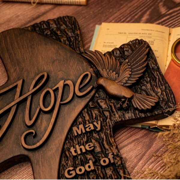 Wall Wooden Cross Faith Baptismal Cross Giving Priest Christian Cross Inspirational Minimalism Giving Hope Catholic Church Decor