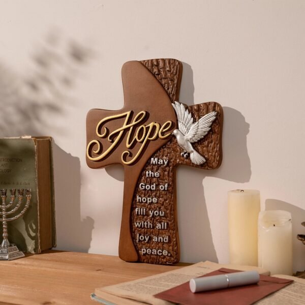 Wall Wooden Cross Faith Baptismal Cross Giving Priest Christian Cross Inspirational Minimalism Giving Hope Catholic Church Decor