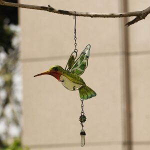 Wall pendant window pendant decoration large raw crystal natural crystal bird pendant gift