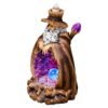 Waterfall Incense Burner Backflow Ceramic Incense Holder With LED
