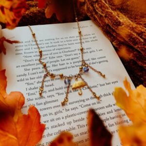 Weather Necklace, Original Gift, Rain lover,Cloud Necklace, Rainy Cloud,