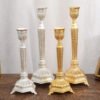 Wedding Candle Hoder Metal Retro Long Candelabra Dinner Tatble Short Candlestick Party Decoration Home
