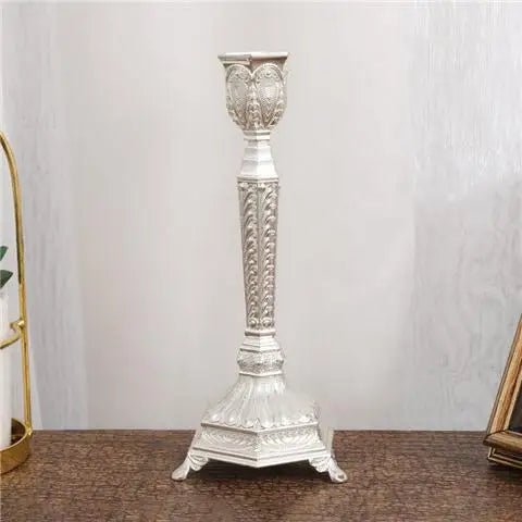 Wedding Candle Hoder Metal Retro Long Candelabra Dinner Tatble Short Candlestick Party Decoration Home