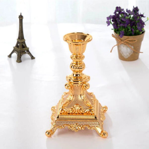Wedding Candle Holder Home Decoration European Nordic Candlestick Metal Dinner Decor Candelabra