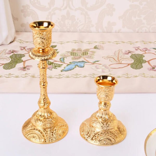 Wedding Candlestick Five Branch Home Decoration Candle Holder Dinner Candleight Hoetal Nordic Candelabra