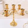 Wedding Candlestick Five Branch Home Decoration Candle Holder Dinner Candleight Hoetal Nordic Candelabra