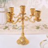 Wedding Candlestick Five Branch Home Decoration Candle Holder Dinner Candleight Hoetal Nordic Candelabra