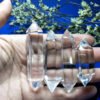 Magicun Crystal~White crystal double tip column decoration supplies ornaments