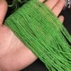 Magicun Crystal~Wholesale green crystal faceted chamfer beads jewelry accessories Semi-finished products with beads diy bracelet accessories