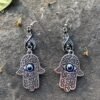 Wicca Accessories Demon Eye Earrings Gothic Gift