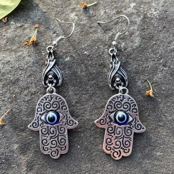 Wicca Accessories Demon Eye Earrings Gothic Gift