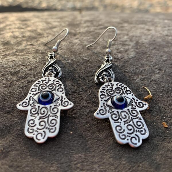 Wicca Accessories Demon Eye Earrings Gothic Gift