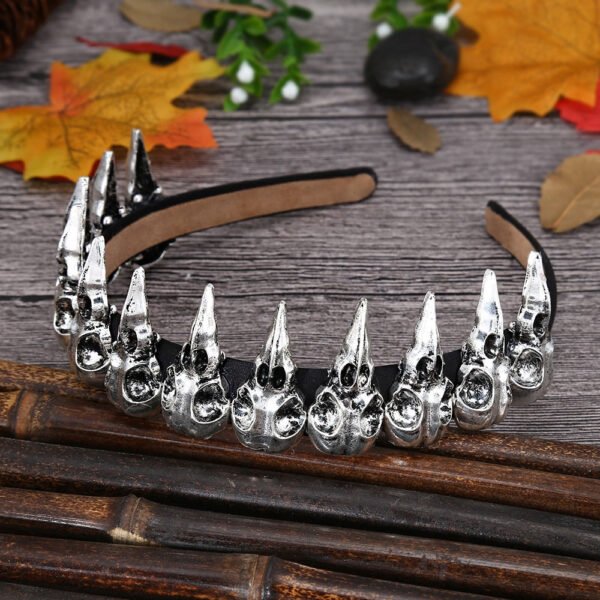 Wicca Exquisite Viking Odin Crow Gothic Ancient Woodpecker Headband Unique Viking Ornaments Jewelry & Accessories