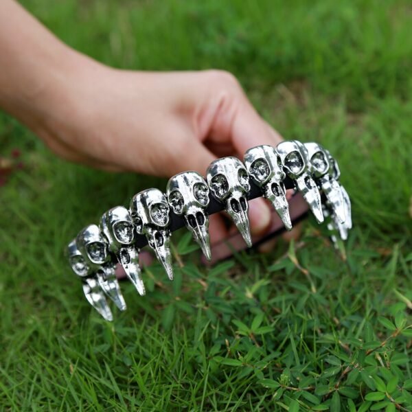 Wicca Exquisite Viking Odin Crow Gothic Ancient Woodpecker Headband Unique Viking Ornaments Jewelry & Accessories