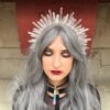 Magic Wicca~Wicca Raw crystal crown witch party bridal witchcraft accessories wedding bridesmaid jewelry hair accessories gift