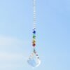 Wiccan Suncatcher Hanging Crystal Home Occult Decor Car Accessories Wind Chime Witchcraft