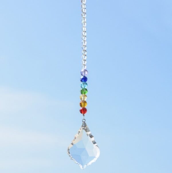 Wiccan Suncatcher Hanging Crystal Home Occult Decor Car Accessories Wind Chime Witchcraft