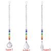 Wiccan Suncatcher Hanging Crystal Home Occult Decor Car Accessories Wind Chime Witchcraft