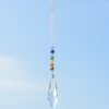 Wiccan Suncatcher Hanging Crystal Home Occult Decor Car Accessories Wind Chime Witchcraft