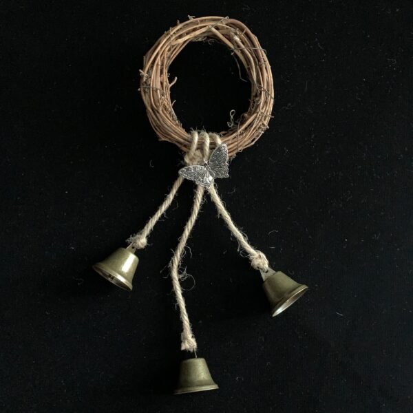 Witch Bell Door Protection Bee Butterfly Aromatherapy Wicca Decoration Altar Decoration Witchcraft Supplies Celtic Door bell  Wall Decor