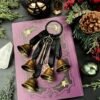 Gothic Witch Bells | Protection Bells Door Home Protection,New Home Gift,for A Witch,Occult Decor,Witchcraft,Good Luck,Banish Evil