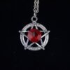 Witch Pentacle Necklace Pagan Protection Talis Witch Jewelry
