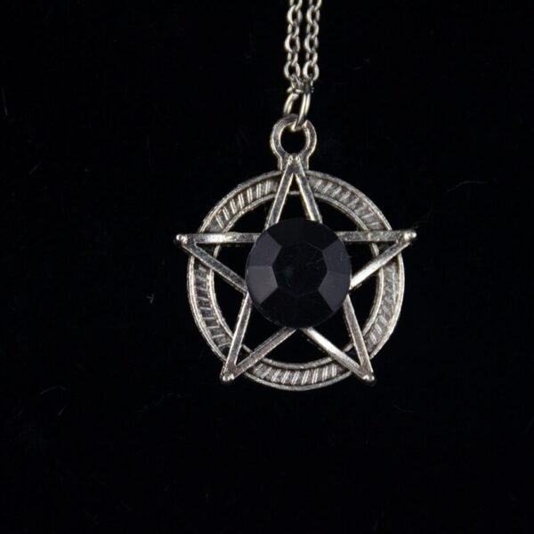 Witch Pentacle Necklace Pagan Protection Talis Witch Jewelry