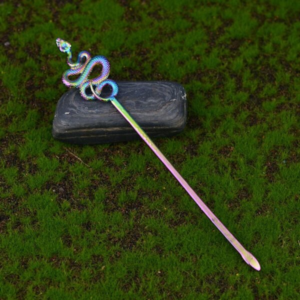 Witch Psychedelic Dargon Butterfly Hair Stick Animal Hairpin Occult Gothic Pagan Wiccan Gift For Women