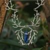 Witch Raw Crystal Magic Forest Queen's Branch Necklace Antler Branch Necklace Elf Necklace Gothic Pagan Magic Jewelry