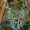 Witch Raw Crystal Magic Forest Queen's Branch Necklace Antler Branch Necklace Elf Necklace Gothic Pagan Magic Jewelry