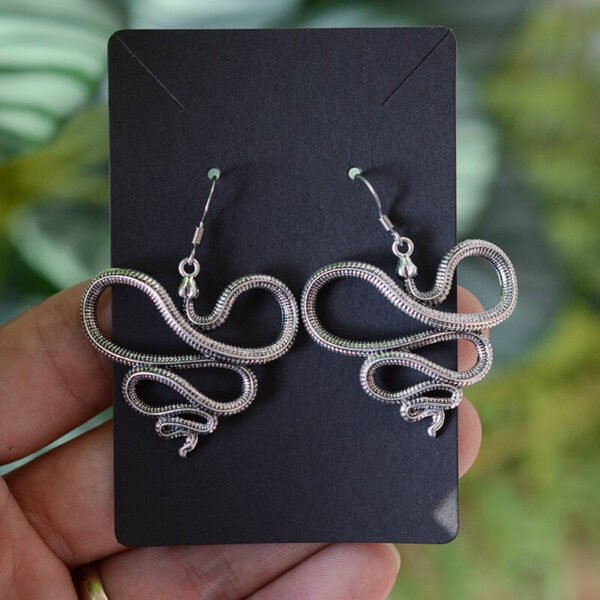Witch Serpent Snake Earrings Goddess Spirit Gothic Jewelry Witchy Earrings