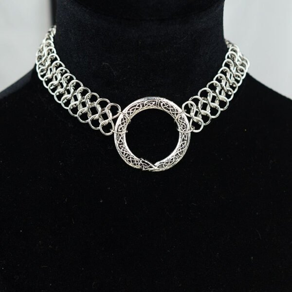 Witch Snake Choker Necklace Steampunk Serpent Necklace Pagan Gothic Jewelry