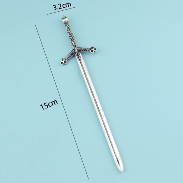 Witch Sword Crescent Moon Goddness Hair Stick