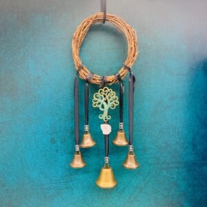 Witch bells Crystal Tree Pendant Pagan Wicca decor  Wall Decor