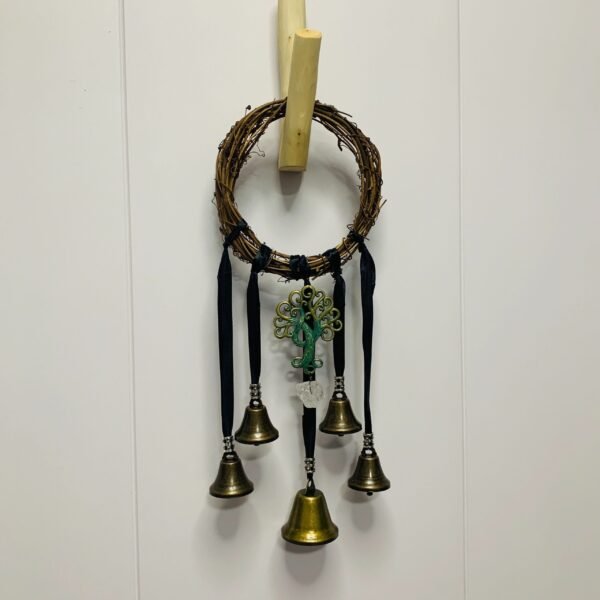 Witch bells Crystal Tree Pendant Pagan Wicca decor  Wall Decor