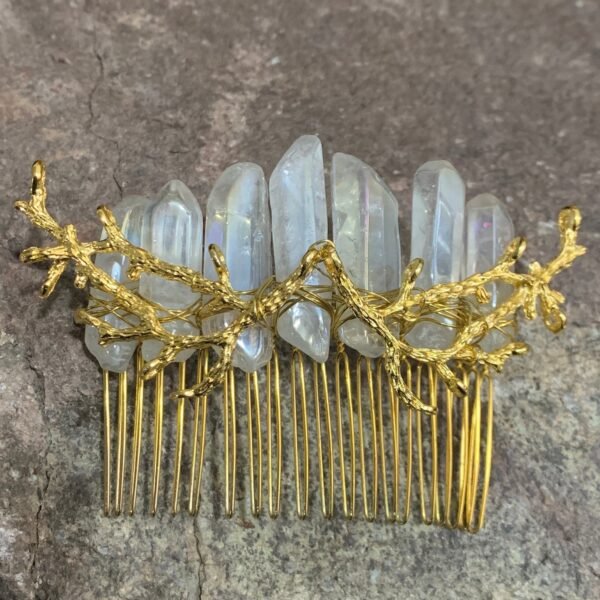 Magic Wicca~Witch, crystal branch, skull, hair comb, crown, hairpin, witchcraft accessories, party new year gift, Wicca