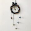 Witch pendant natural crystal decoration moon pentagram irregular quartz door window pendant raw crystal Wicca accessories gift