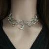 Witchcraft Accessories Moon Branch Necklace Wicca can also be worn on the head BOHO Vintage Neckband Chain Necklace Pendant