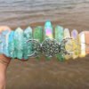 Magic Wicca~Witchcraft Accessories Raw Crystal Crown Rainbow Crystal Moon Branch Moon Crown Wicca Hair Accessories Bridal Party Gift