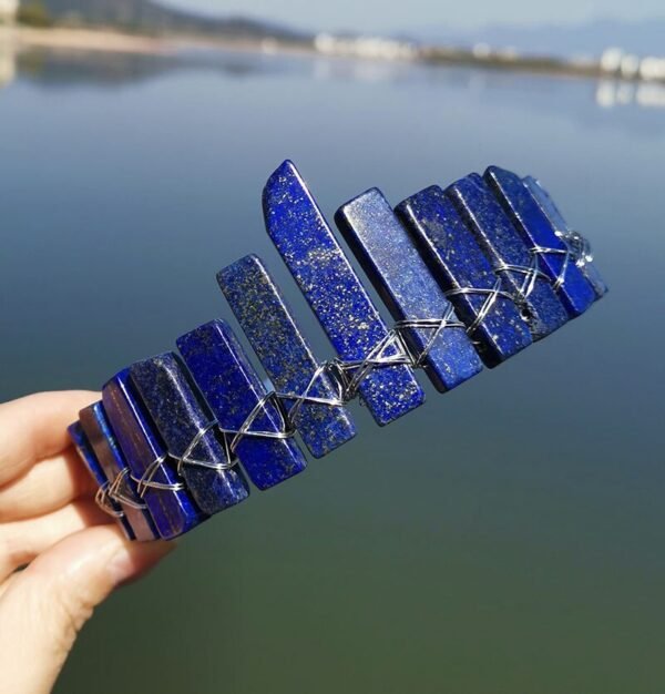 Magic Wicca~Witchcraft Accessories Raw Natural Crystal Wide Crystal Crown Headband Wicca Hair Accessories Bridal Party Gift