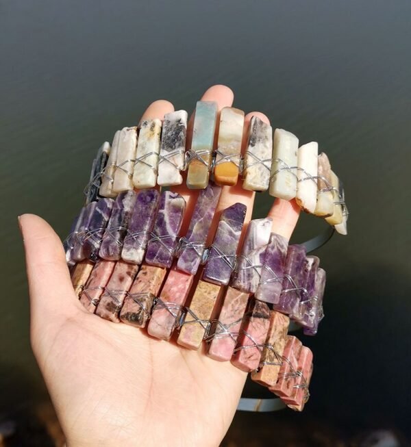 Magic Wicca~Witchcraft Accessories Raw Natural Crystal Wide Crystal Crown Headband Wicca Hair Accessories Bridal Party Gift