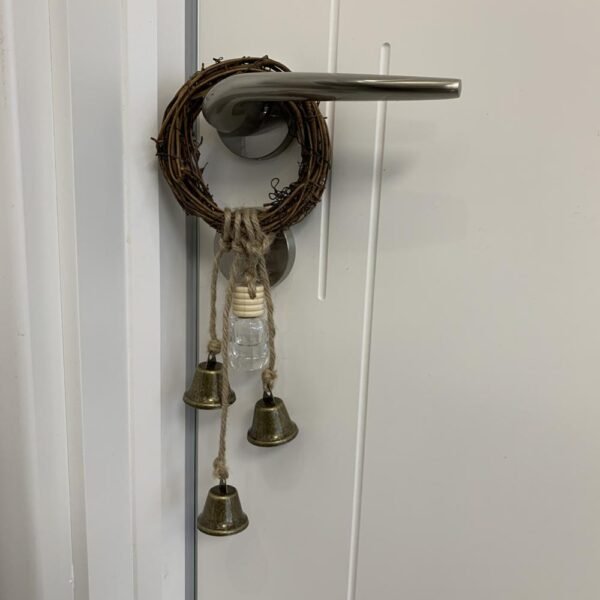 Witches Bell Witch broom Door Protection Charm Aromatherapy bottle Wicca Decor Altar Decor Witchcraft Supplies Celtic Door Bells  Wall Decor