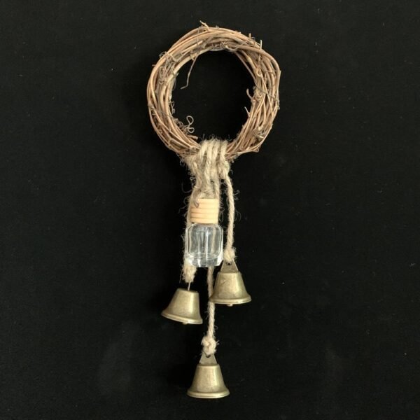 Witches Bell Witch broom Door Protection Charm Aromatherapy bottle Wicca Decor Altar Decor Witchcraft Supplies Celtic Door Bells  Wall Decor